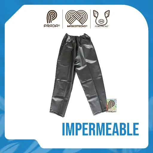 [4-0020-0811] PANTALON IMPERMEABLE TALLA M