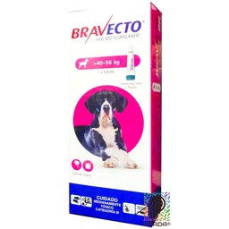 [7-0304-0237] BRAVECTO PIPETA DOG 5 (40-56 KG) (FUCSIA)