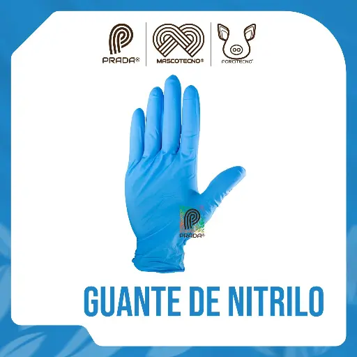 [7-1401-0606] GUANTE NITRILO NDEX CAJA X 100 UND TALLA S